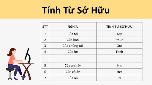 tính từ sở hữu