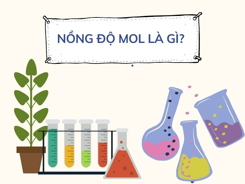 công thức tính nồng độ mol