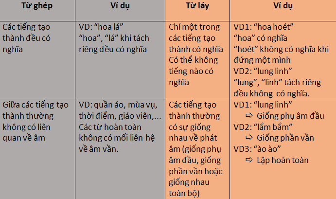 từ phức là gì