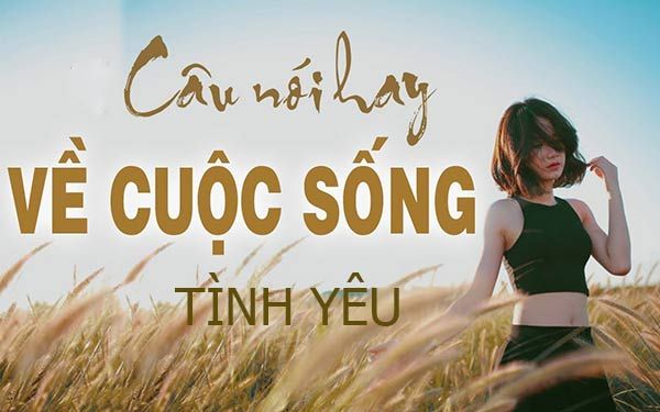 câu nói hay về cuộc sống tình yêu