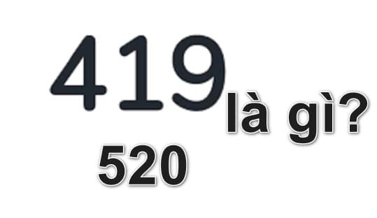 419 là gì