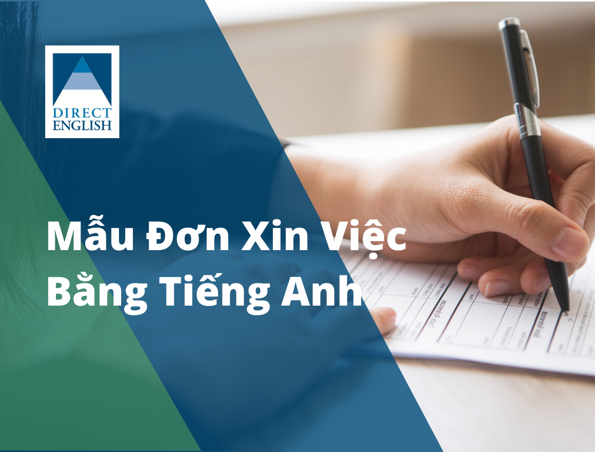 đơn xin việc các ngành bằng tiếng anh