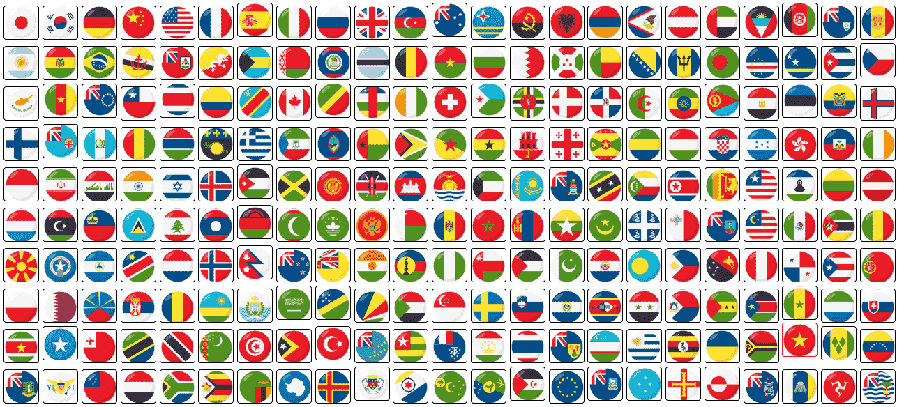 cờ các nước trên thế giới