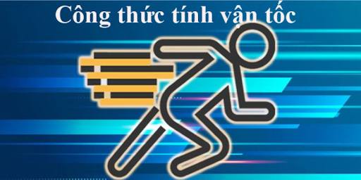 công thức tính vận tốc