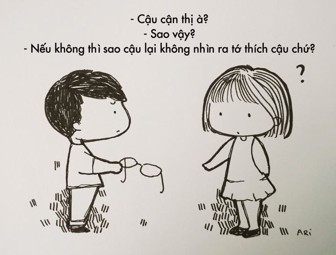 những câu thả thính hài hước