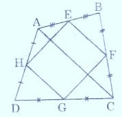 Tại sao trung điểm của những cạnh của một hình bình hành là những điểm bên trên đàng chéo cánh chính?
