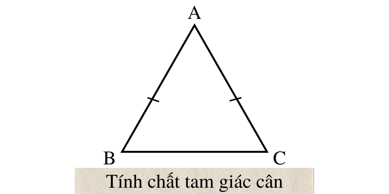 tính chất tam giác cân