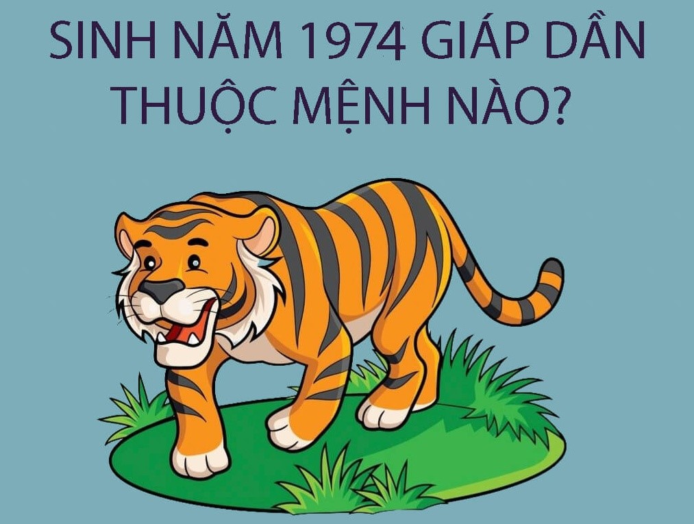 1974 mệnh gì