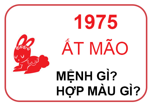 1975 mệnh gì