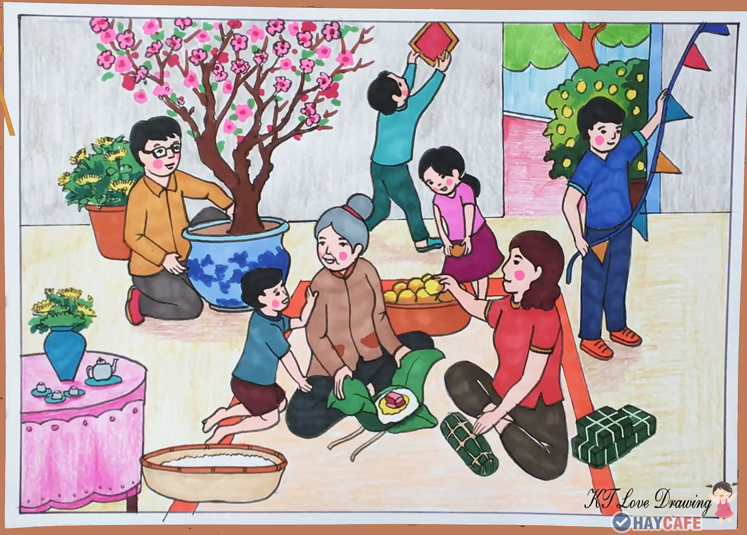 Vẽ tranh Trung Thu Đơn Giản Mà Đẹp Cho Học Sinh Lớp 89  Trung Tâm Đào Tạo  Việt Á
