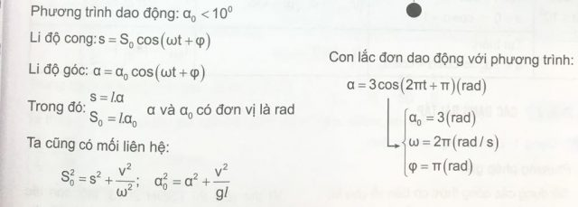 con lắc đơn