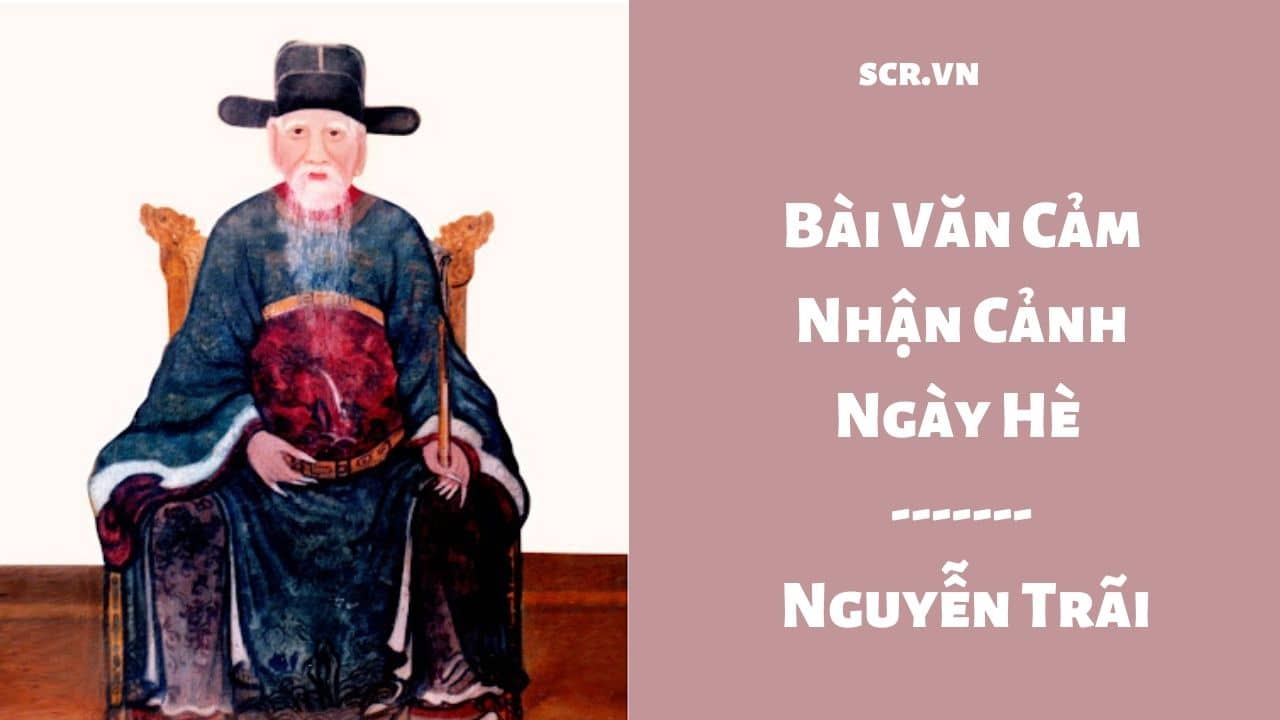 cảm nhận của em về bài thơ cảnh ngày hè