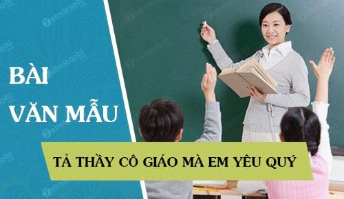 tả cô giáo