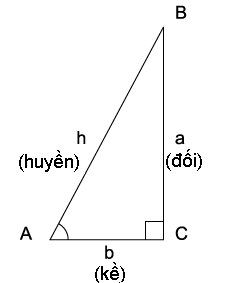 tính cạnh tam giác vuông