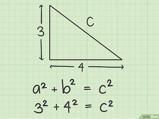 tính cạnh tam giác vuông