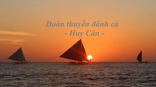 phân tích đoàn thuyền đánh cá