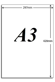 Khổ giấy A3 lớn gấp bao nhiêu lần khổ giấy A4