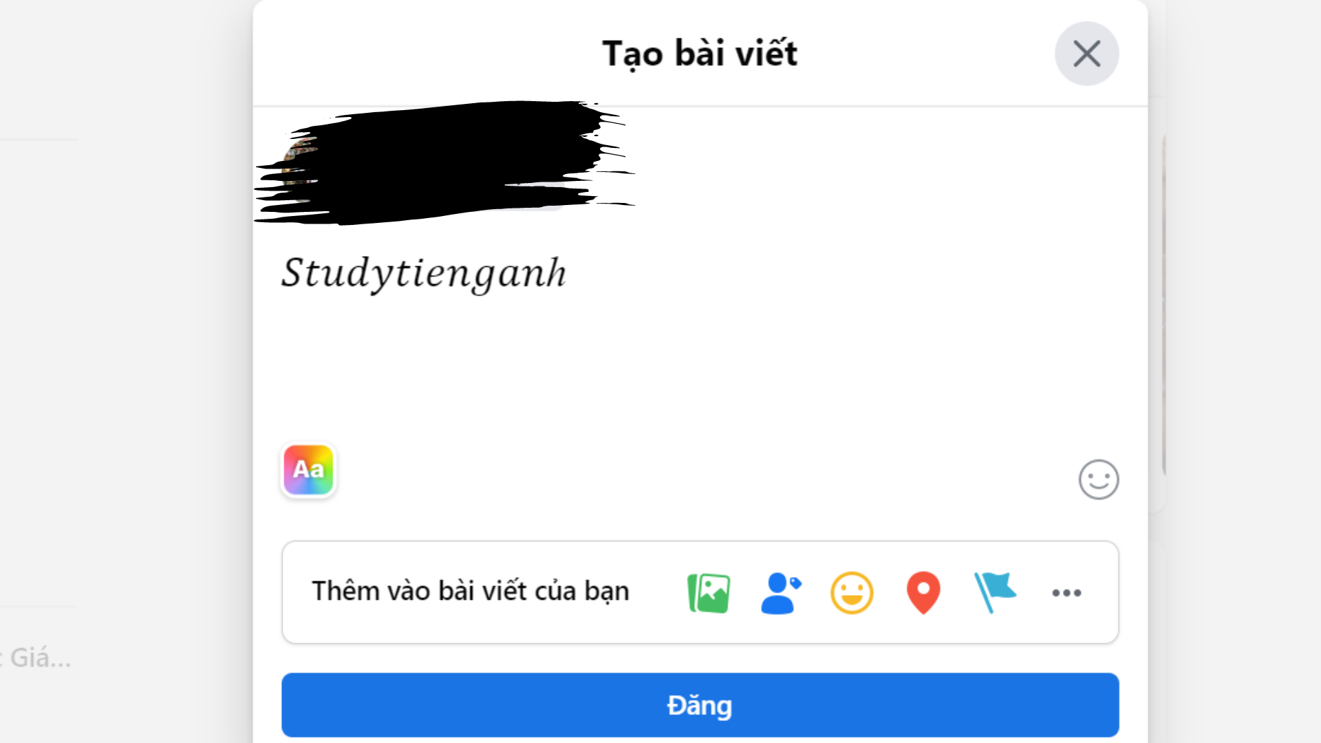 cách viết chữ kiểu trên facebook