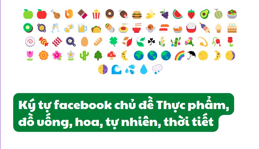 ký tự facebook