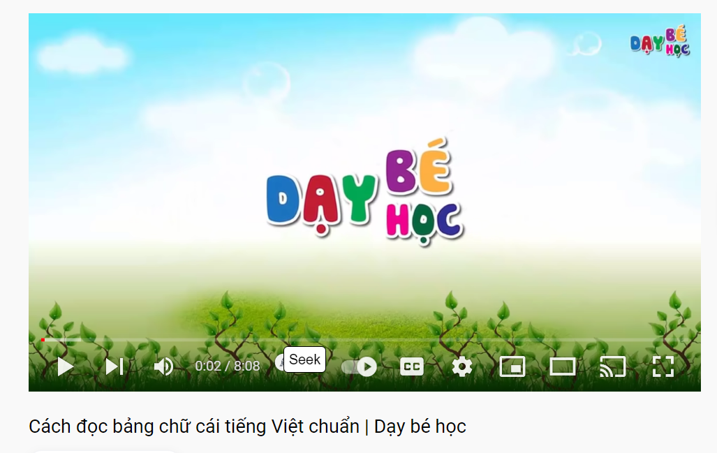 cách đọc bảng chữ cái Tiếng Việt 