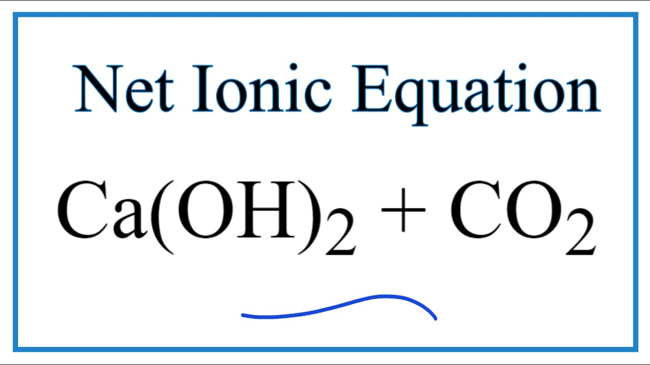 co2 + caoh2