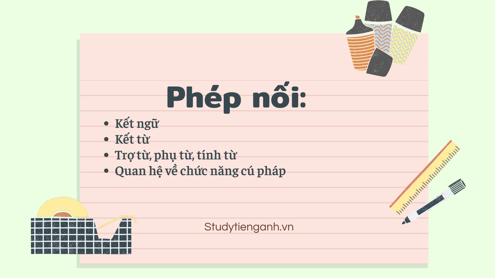 các phép liên kết