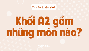 khối a gồm những ngành nàoq